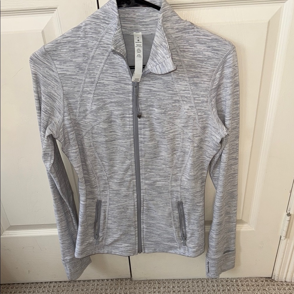 Lululemon Athletica Gray Utility Jacket Streamlined Performance